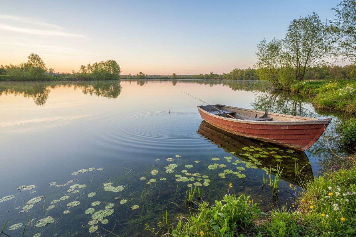 Spring roach fishing is one of the nicest ways to open the fishing season