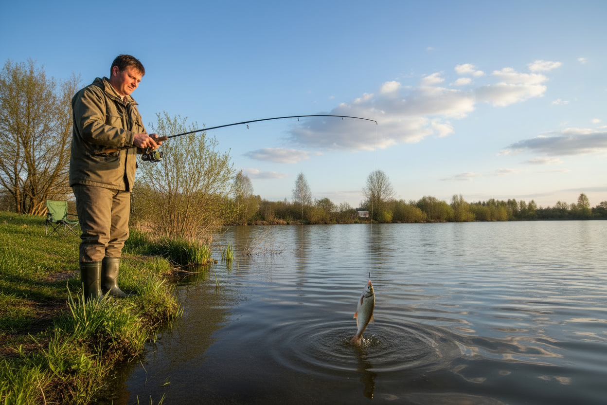 Spring vimb fishing is the next step after simple float fishing