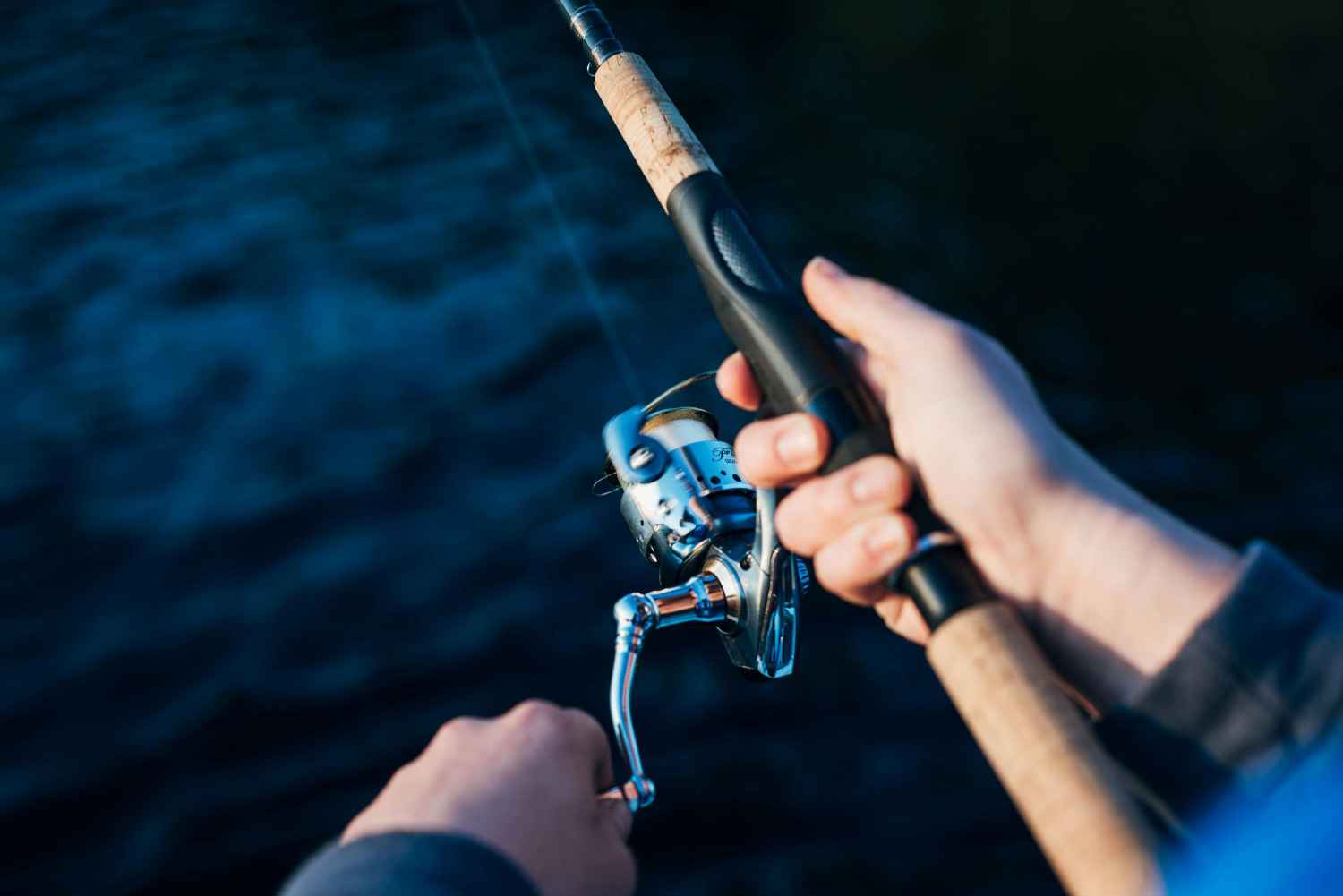 Spinning fishing