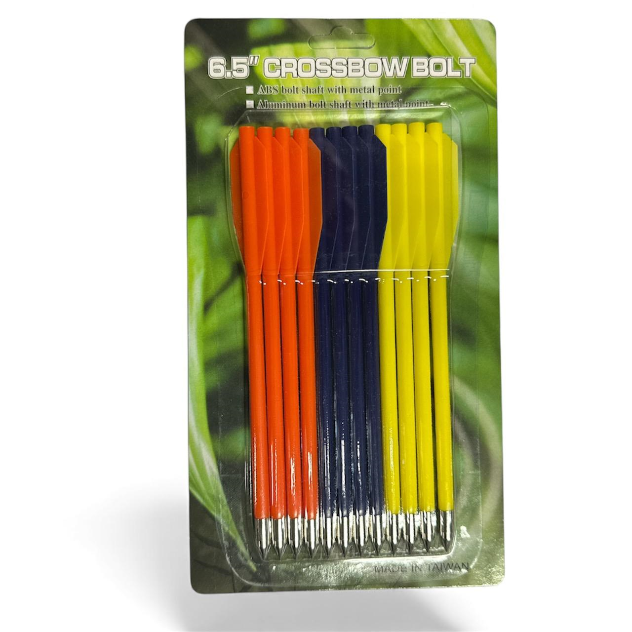 Ammu nooled MK-PL-3C multicolor 6,5" crossbow 12tk/pk