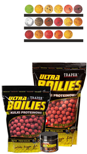 Boilid TRAPER Ultra 16mm 1kg Maasikas 18032