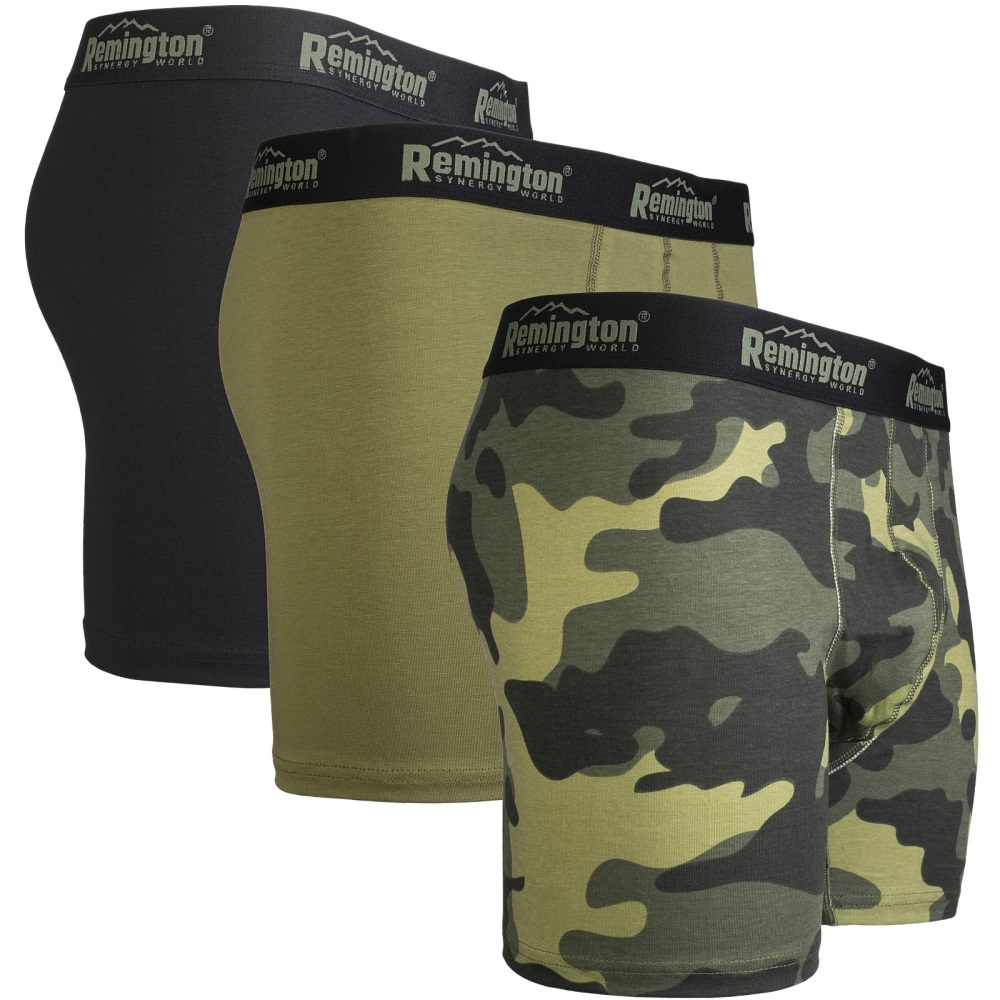 Bokserid Remington/ mix roheline (3 tk/pk) s. 3XL 00246077