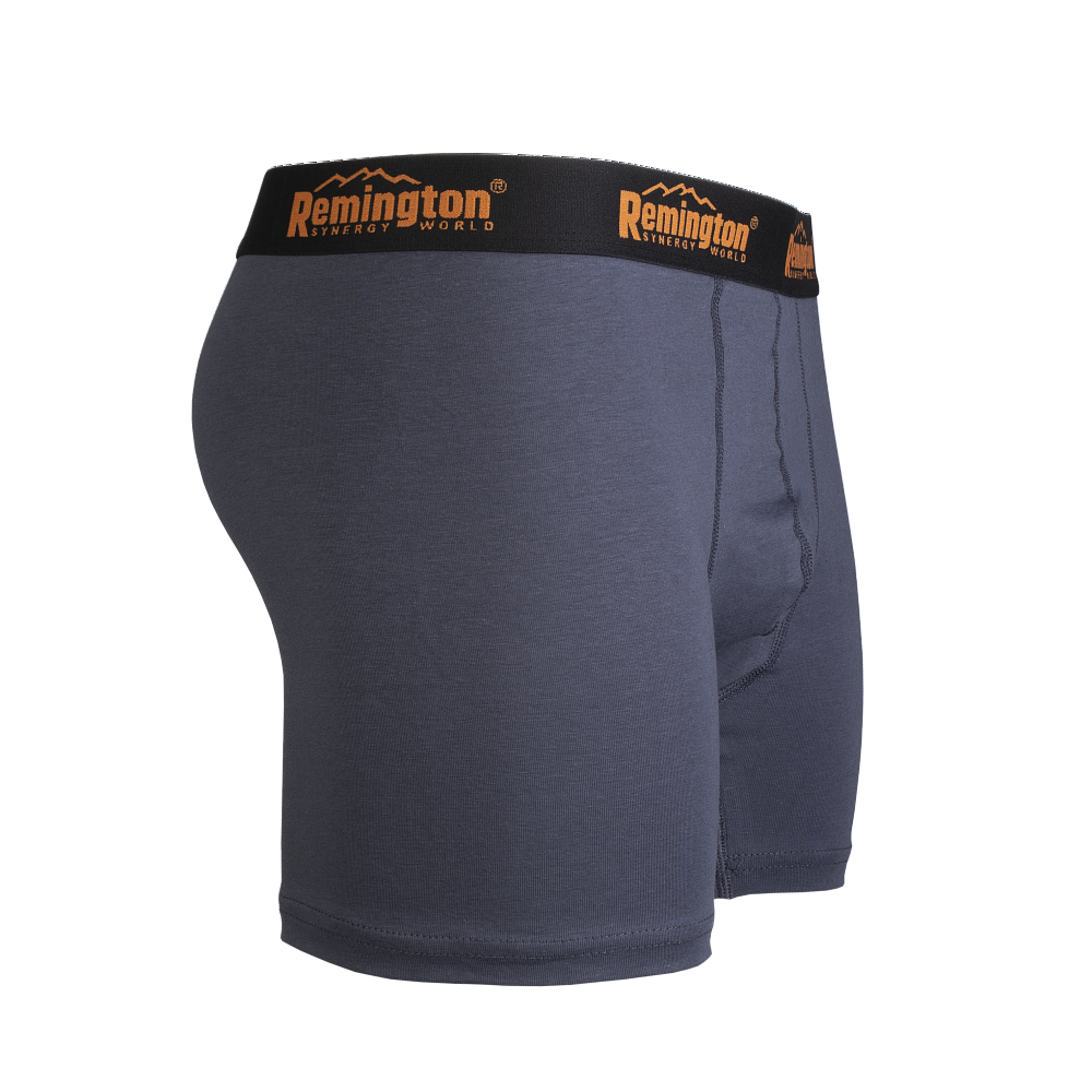 Bokserid Remington must/oranz kiri (3 tk/pk) BOXERBLACK