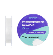 Brain F-Gum 0,6mm 8lb/4kg 10m Transparent 18584732
