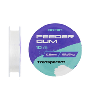 Brain F-Gum 0,8mm 12lb/6kg 10m Transparent 18584733