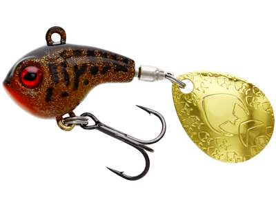 DROPBITE SPIN TAIL JIG 3.2CM 12G SINKING MOTOROIL BURBOT P189-643-160