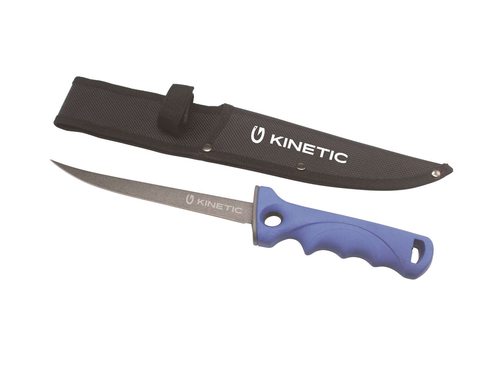 Fileenuga KINETIC Fillet Knife Soft Grip 7"/17cm tupega Blue/Black G189-202-085