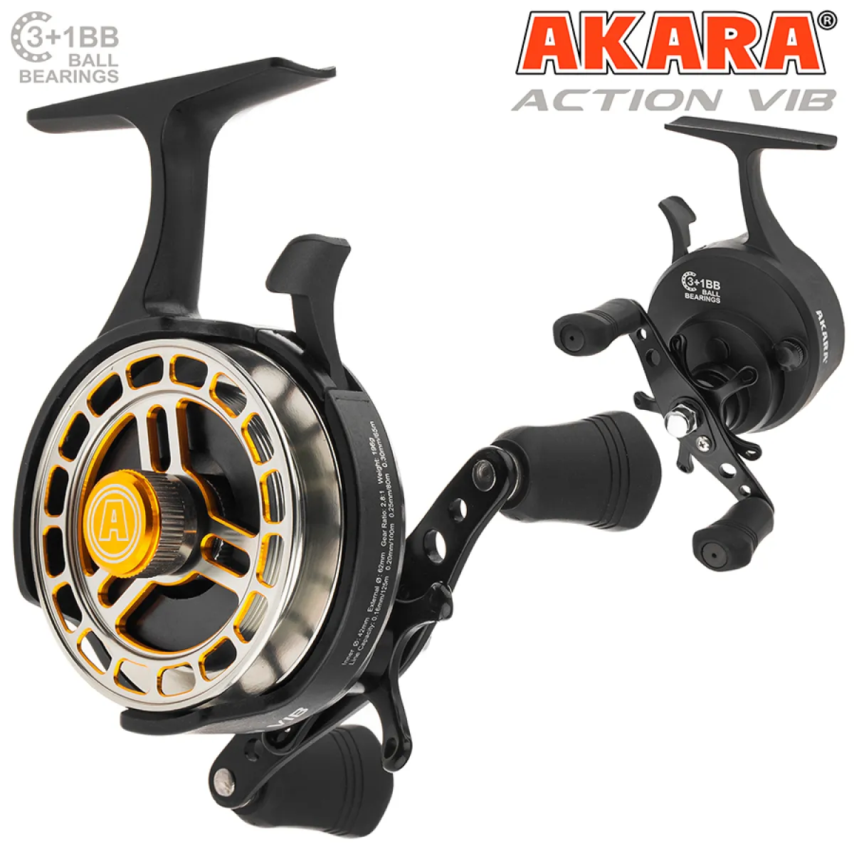Inertsrull AK Action Vib 3+1BB 2,3:1 AWAV-4