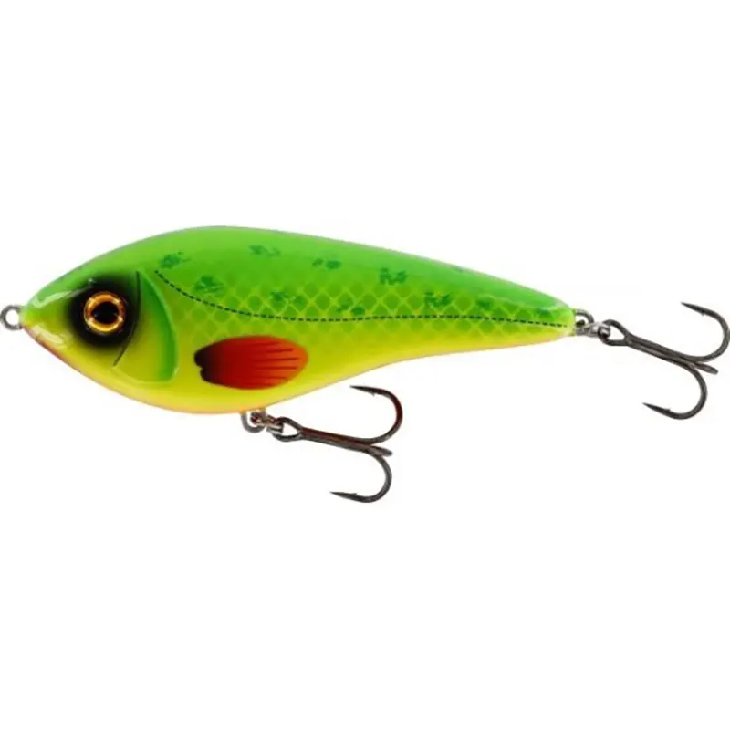 Jerk-lant WESTIN Swim Glidebait 15cm 107g Suspending Chartreuse Splash P036-477-023