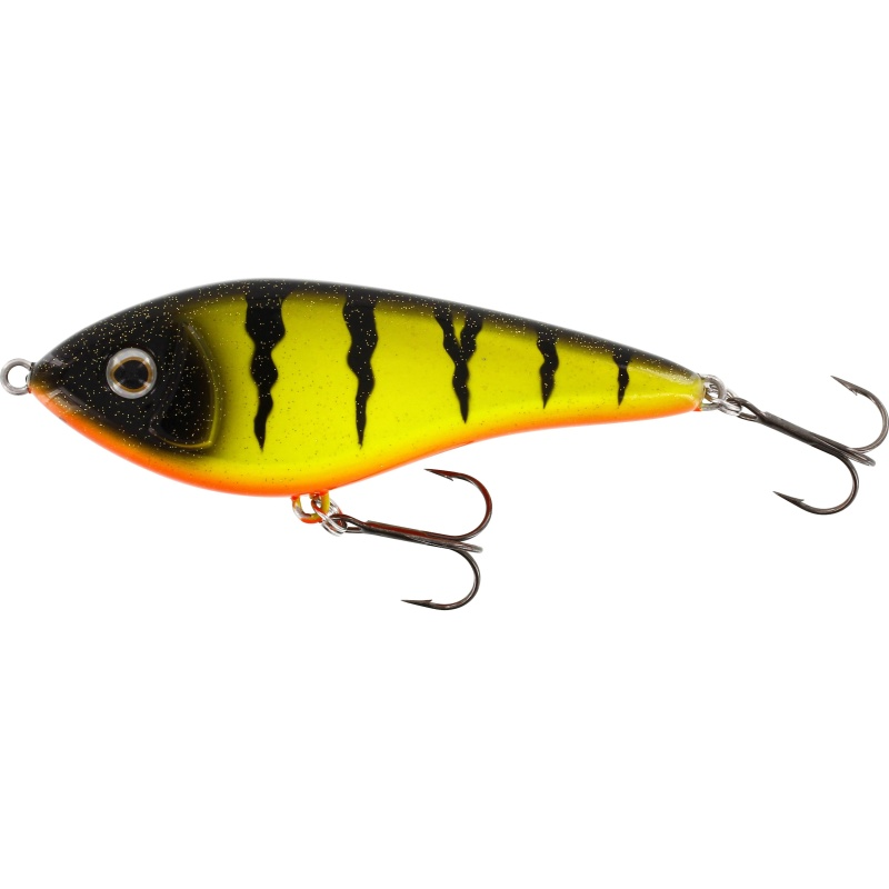 Jerk-lant WESTIN Swim Glidebait 15cm 115g Sinking Fire Perch P036-272-156