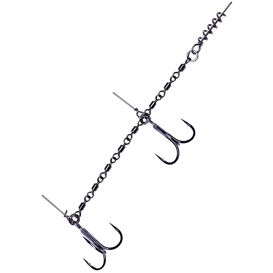 K.P Heavy Stinger rig BN hook 2/0 1pcs 6438239093656