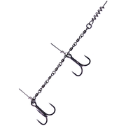 K.P Heavy Stinger rig Teflon hook 3/0 1pcs 6438239091522