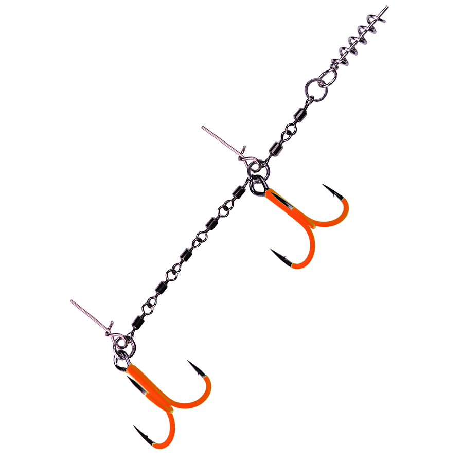 K.P Heavy Stinger rig UVO hook kpstinguvo