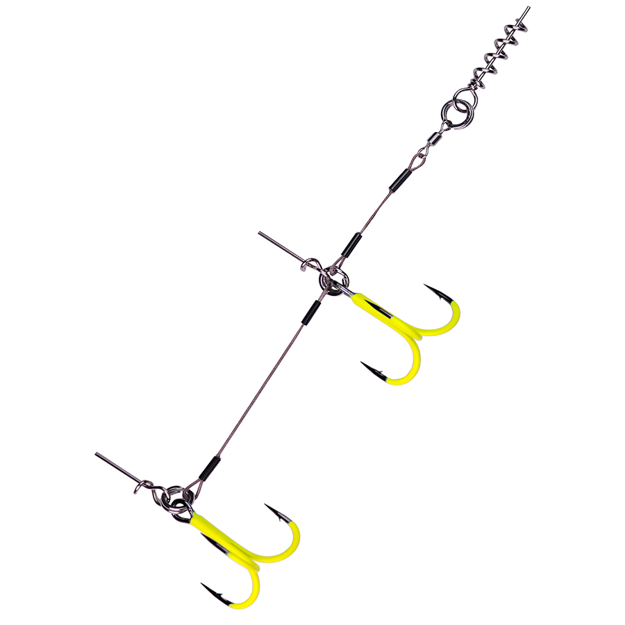 K.P Stinger rig UVC hook 1/0 1pcs 6438239000937