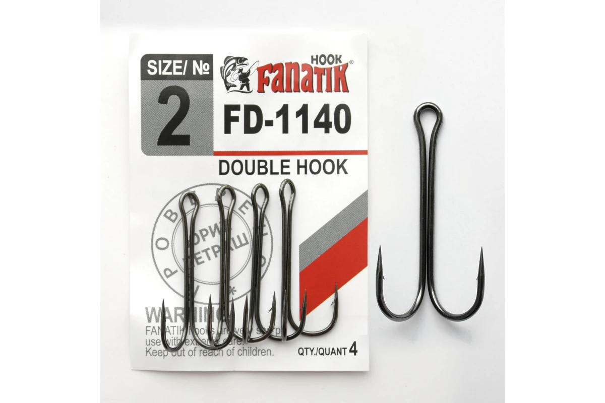 Kahene konks FANATIK FD-1140 nr.2 FD-1140-2