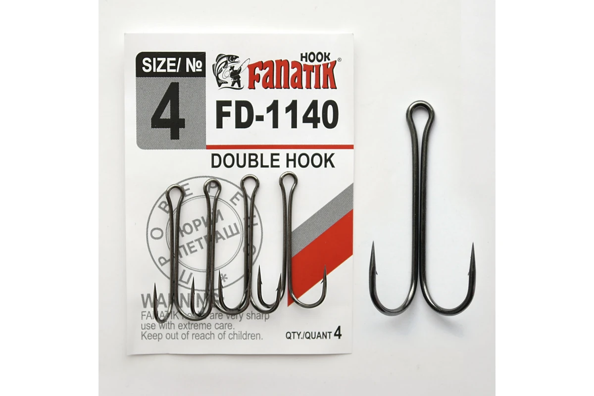 Kahene konks FANATIK FD-1140 nr.4 FD-1140-4
