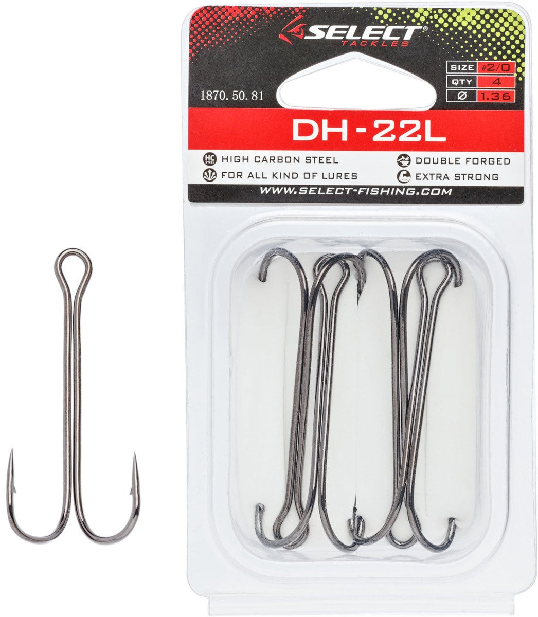 Kahene konks Select DH-22L #1 (4 tk/pk) 18705079
