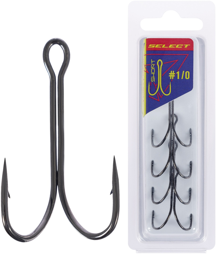 Kahene konks SELECT TWH-22S Twin Short #1/0 (4tk/pk) 18707794