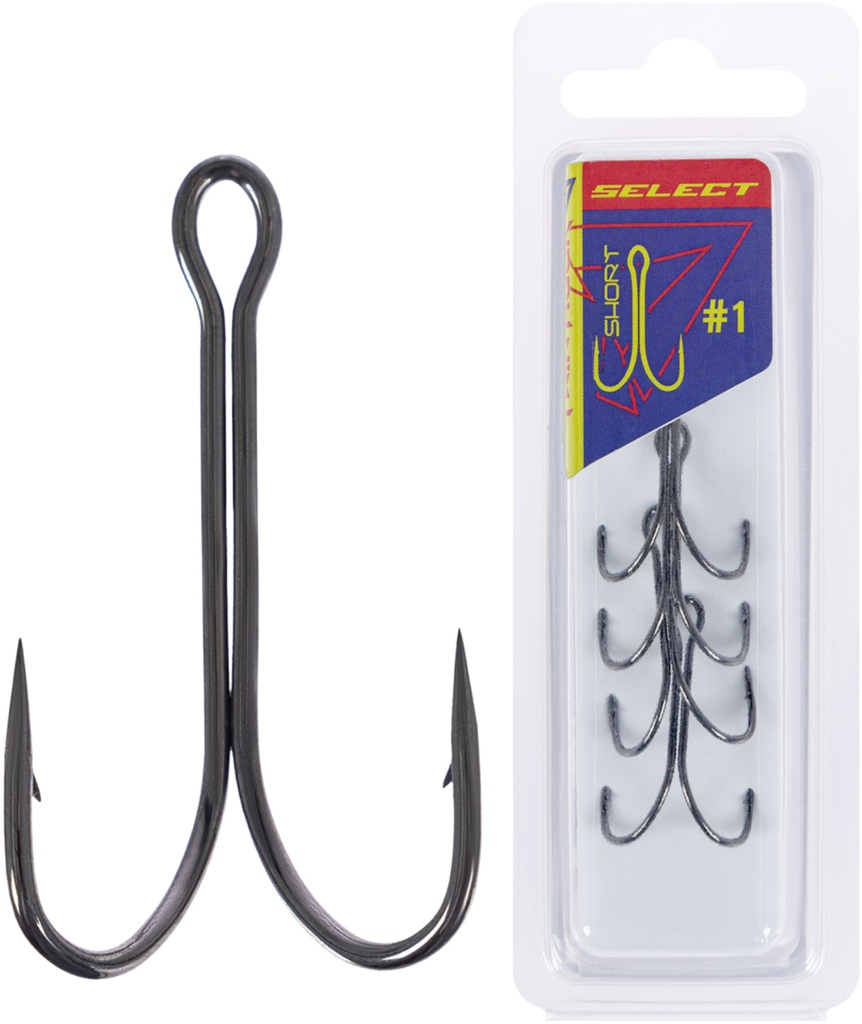 Kahene konks SELECT TWH-22S Twin Short #1 (4tk/pk) 18707793