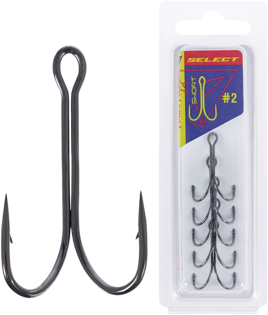 Kahene konks SELECT TWH-22S Twin Short #2 (5tk/pk) 18707792