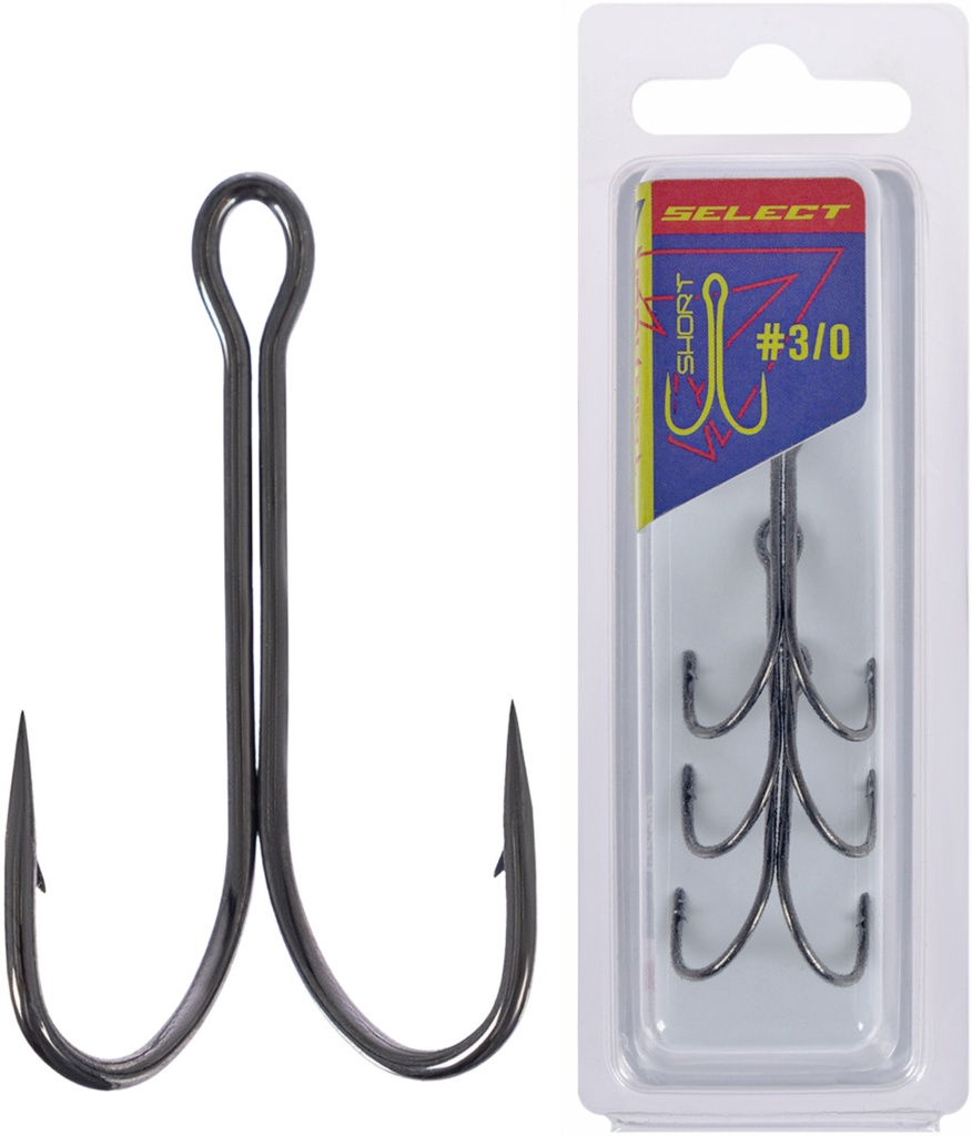 Kahene konks SELECT TWH-22S Twin Short #3/0 (3tk/pk) 18707796