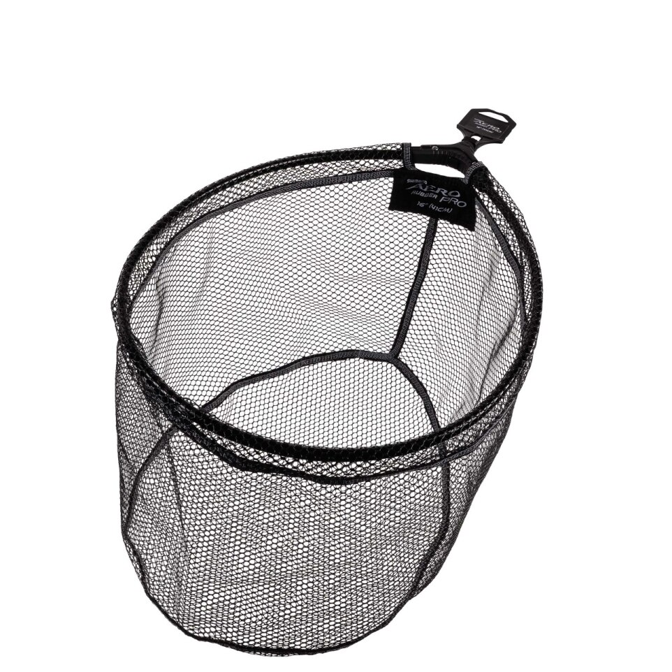 Kahvapea SHIMANO Aero Pro Landing Net 16" (40cm) NYLON Rubber Pan AEPRLN16