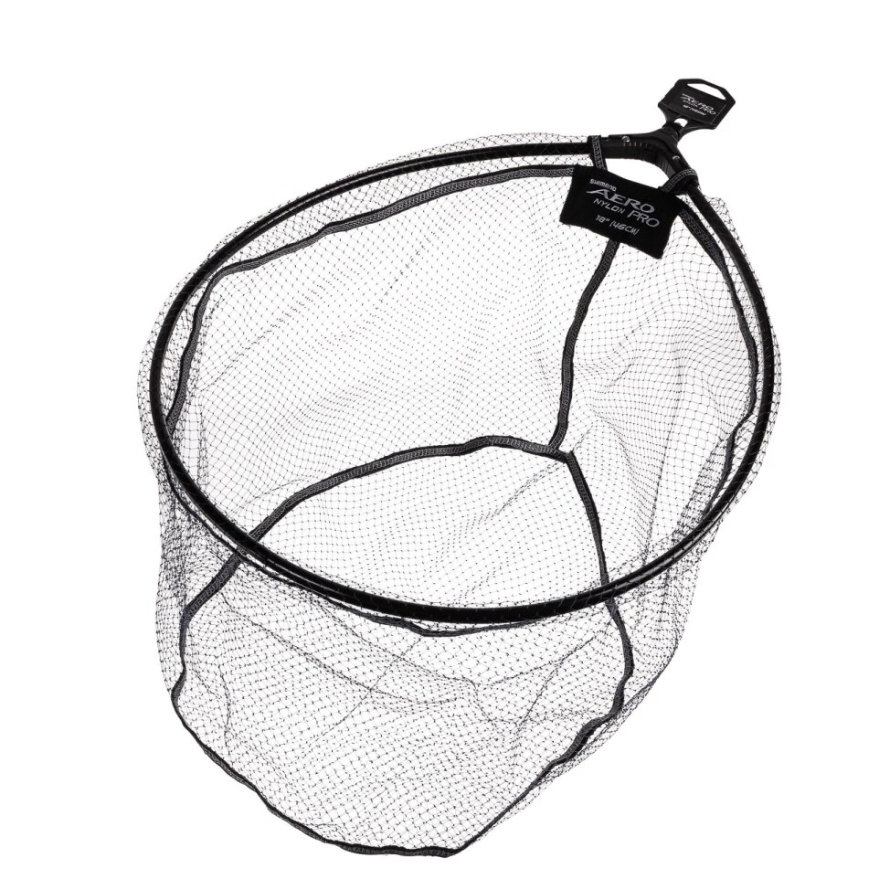 Kahvapea SHIMANO Aero Pro Landing Net 18" (46cm) NYLON Pan AEPNLN18