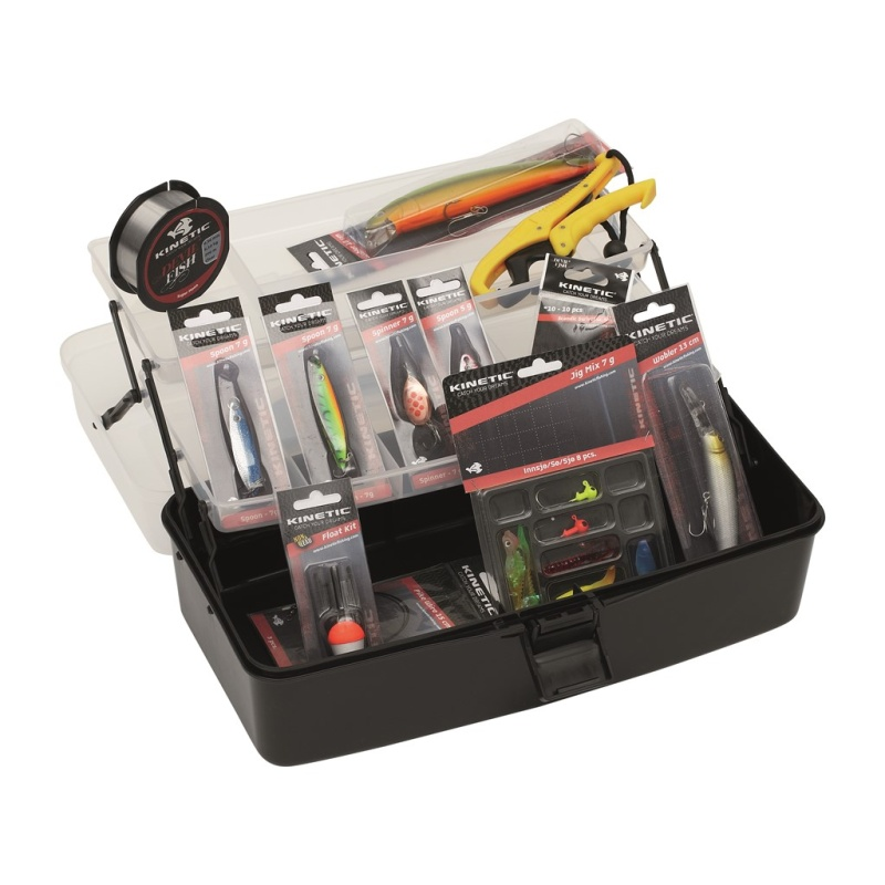 Kalastuskast KINETIC Freshwater Tackle Box Big Kit komplekt KS15077