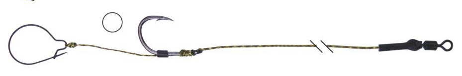 Karbirakendus TRAPER Magic Maggot rig nr.6 x 16 cm x 25 lbs 72099