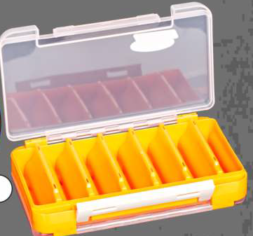 Karp TRAPER kahepoolne B-175x105x38mm Y oranz 74245