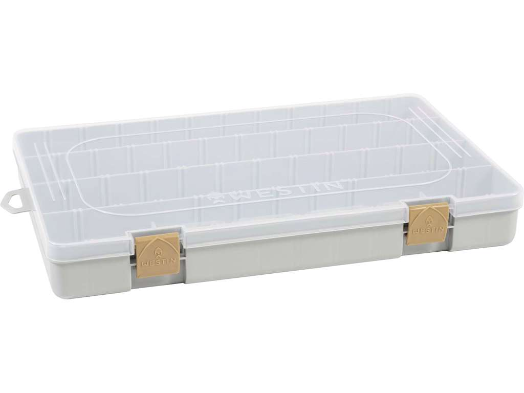 Karp WESTIN W3 Tackle Box 36x22,5x8cm S4 Grey/Clear B02-706-036