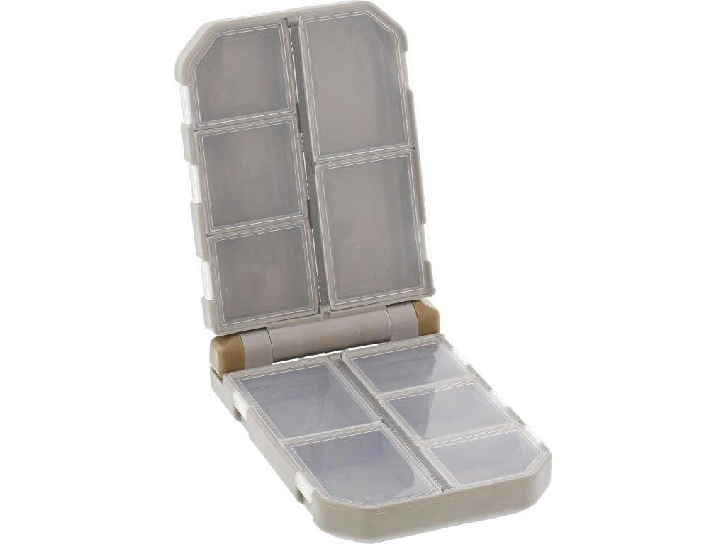 Karp WESTIN W3 Terminal Tackle Box 10,7x7,4x3cm tarvikutele S Grey/Clear B07-S-021