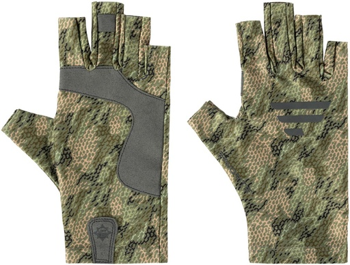 Kindad Favorite Solar Fishing Gloves 5 Cut L/XL ц:khaki 16930770