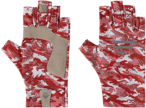 Kindad Favorite Solar Fishing Gloves 5 Cut L/XL ц:red 16930762