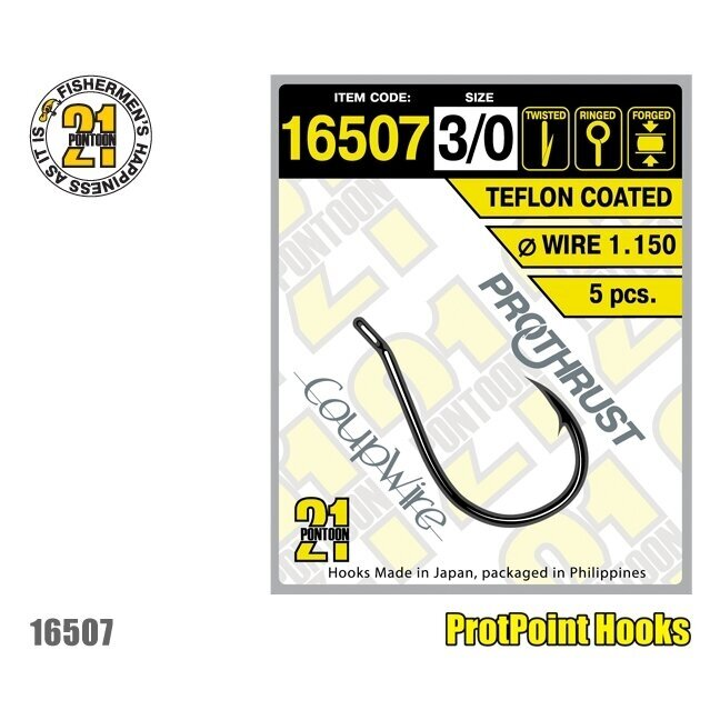Konks PONTOON 21 16507 Teflon Coated 10tk