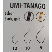 Konks TRAPER Haczyk Umi Tango black nickel nr 4 31119