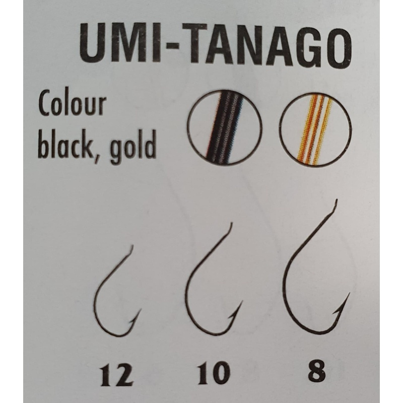 Konks TRAPER Haczyk Umi Tango black nickel nr 4 31119
