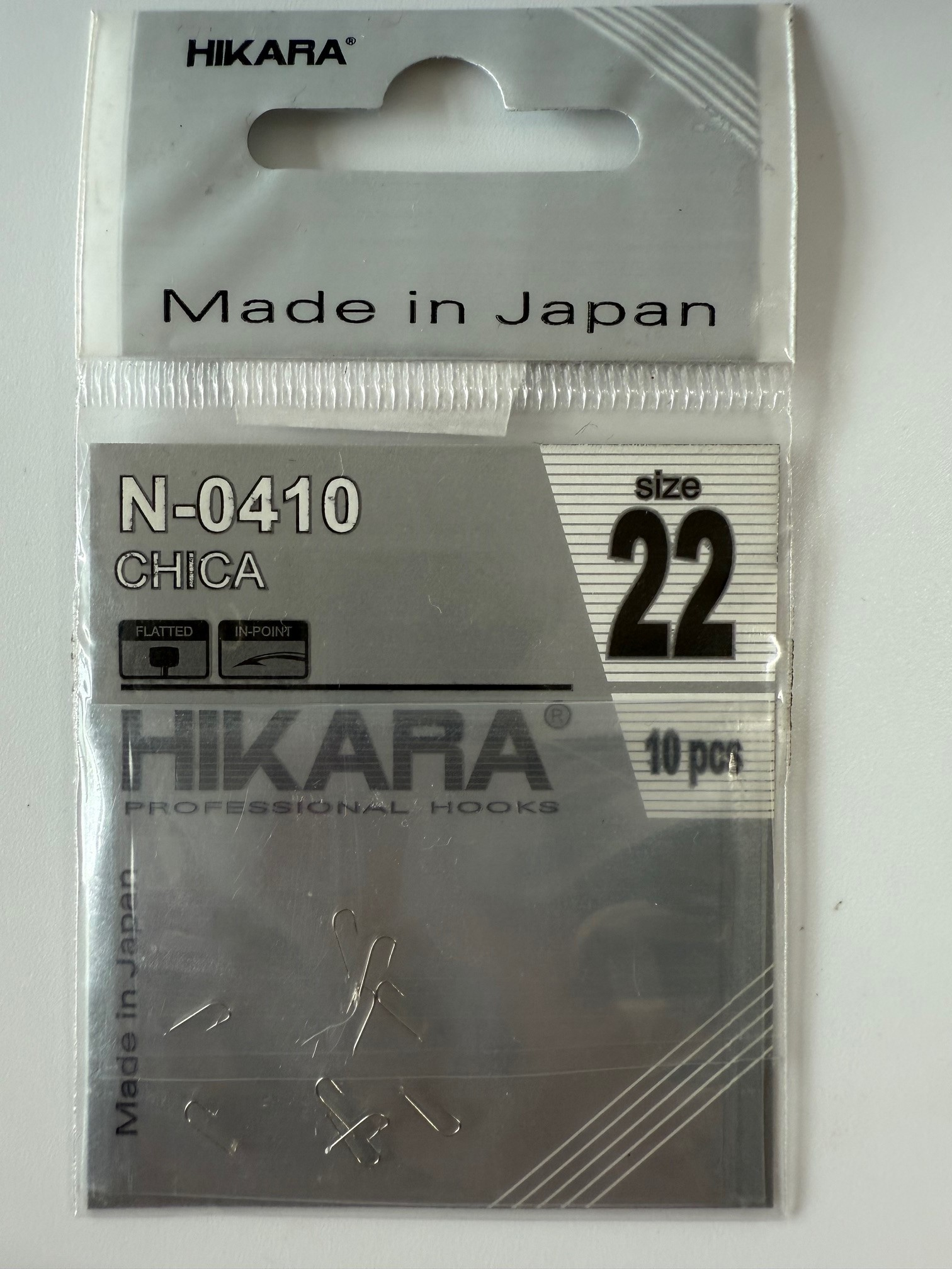 Konks TRAPER Hikara CHIKA nikkel N-0410 nr.22 44000