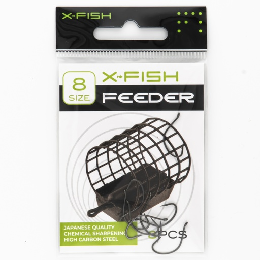 Konks X-Fish Feeder #8 (8 tk/pk) 19170344