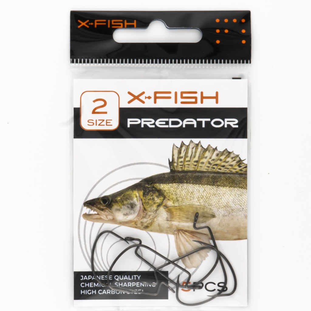 Konks X-Fish Röövkala #2/0 (3tk/pk) 19170400