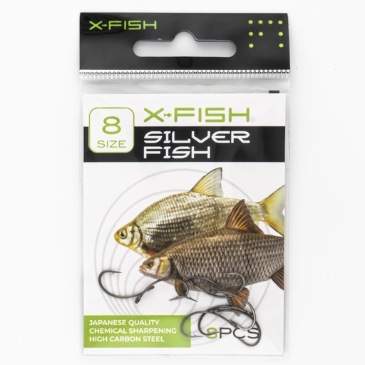 Konks X-Fish Valge kala #14 (8 tk/pk) 19170345