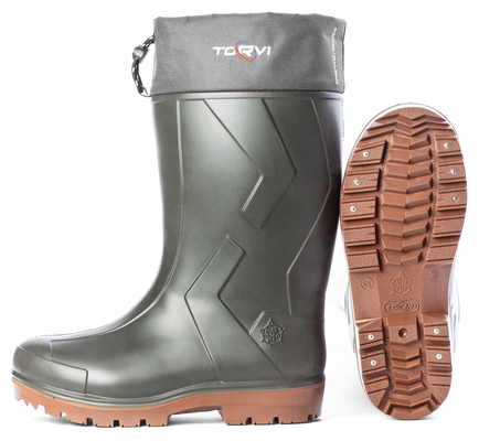 Kummik TORVI Olive Naastudega -40 0340PS