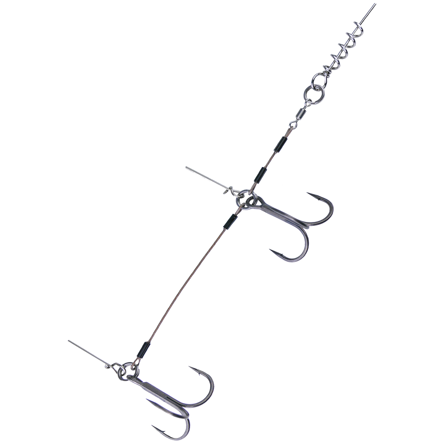 Kummikala rakendus BKK Stinger rig SS teflon konks nr:1  1tk 4251549191223