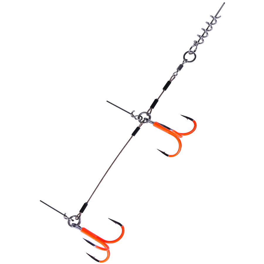 Kummikala rakendus BKK Stinger rig UV konks nr:1/0  1tk 4251549191278