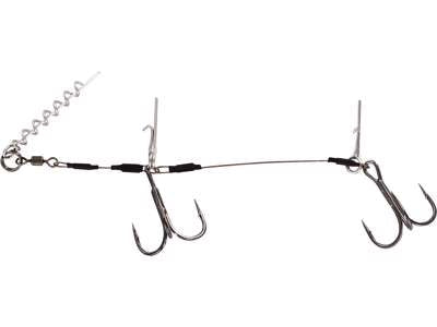 Kummikala rakendus WESTIN Add-It Shallow Rig Double 1x7 40,8kg 12cm #1/0 2pcs T60-408-121