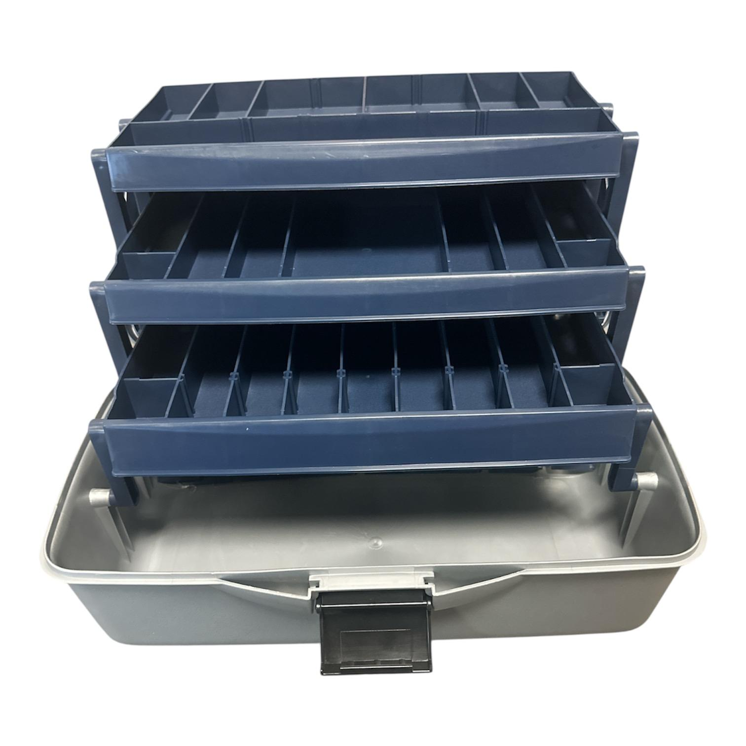 Landikast TRAPER 3-sahtliga 400x220x210mm hall/sinine 74230