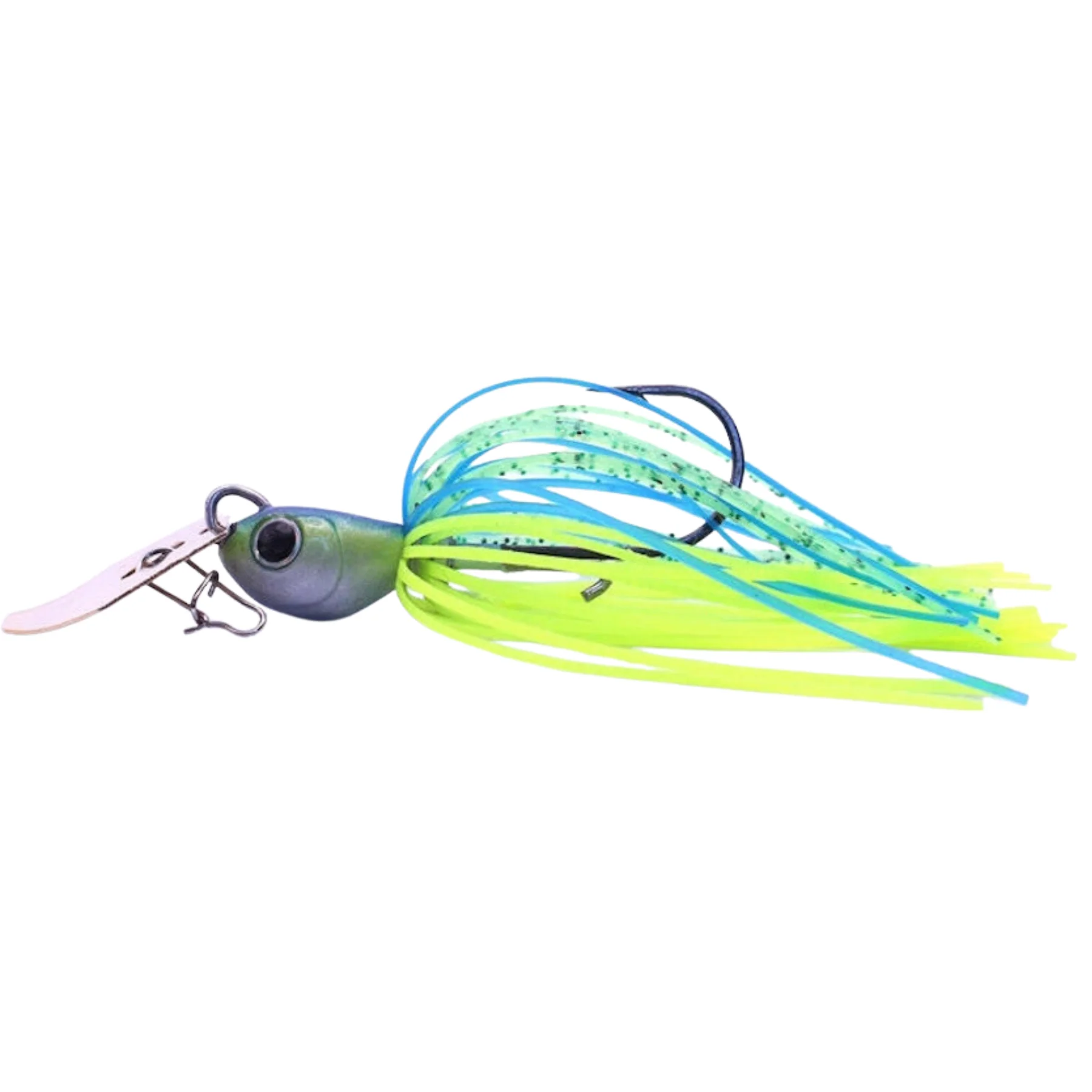 Lant NOIKE Tiny Kaishin Blade 9g (5/16oz) #Blue/Chartreuse 48487138
