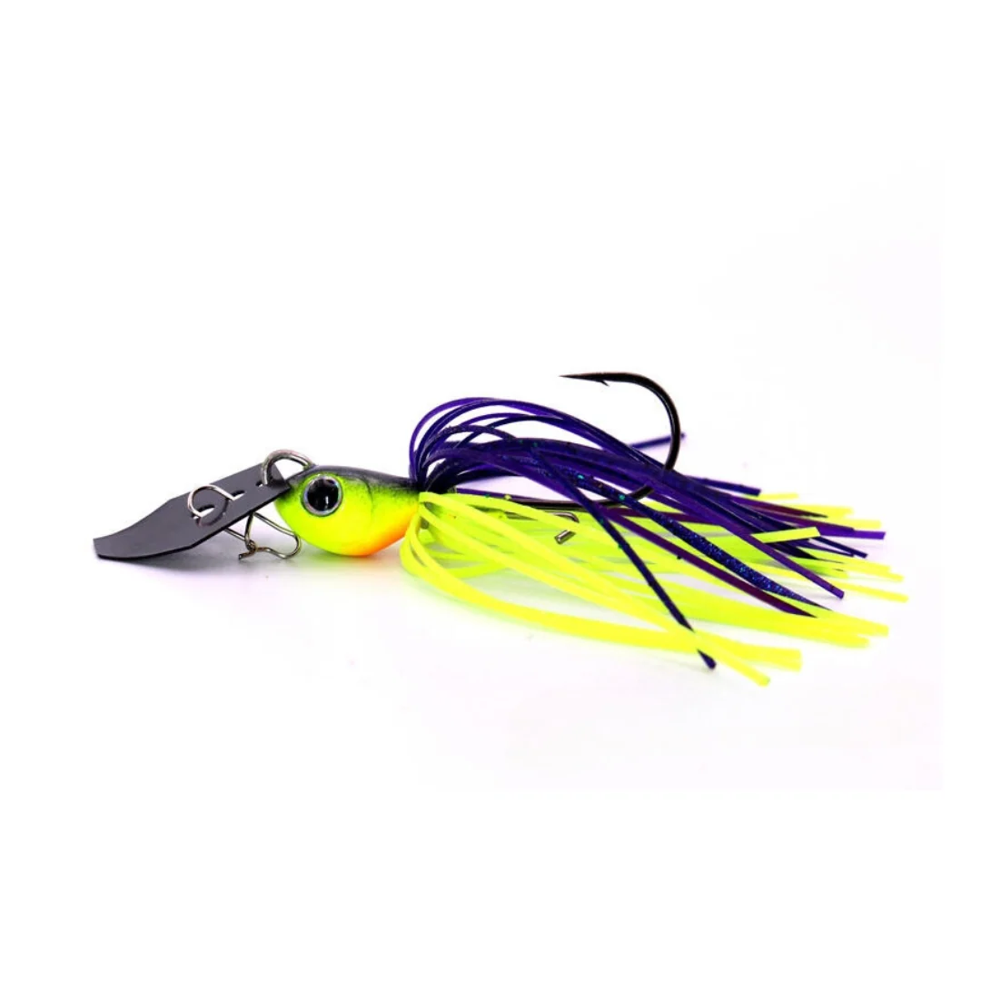 Lant NOIKE Tiny Kaishin Blade 9g (5/16oz) #Purple/Chart 5487138