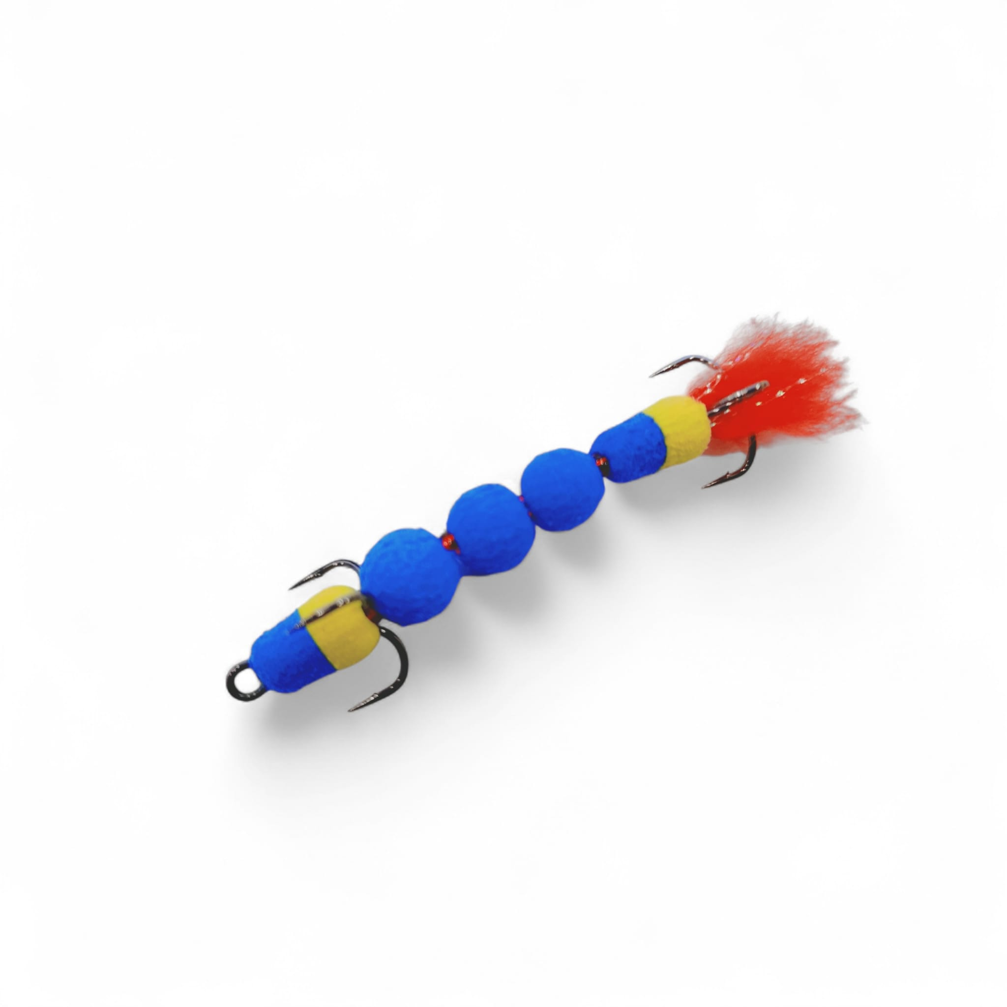 Lant PM Mandula Killer Worm 2,4" 60mm sinine/kollane MK5S914