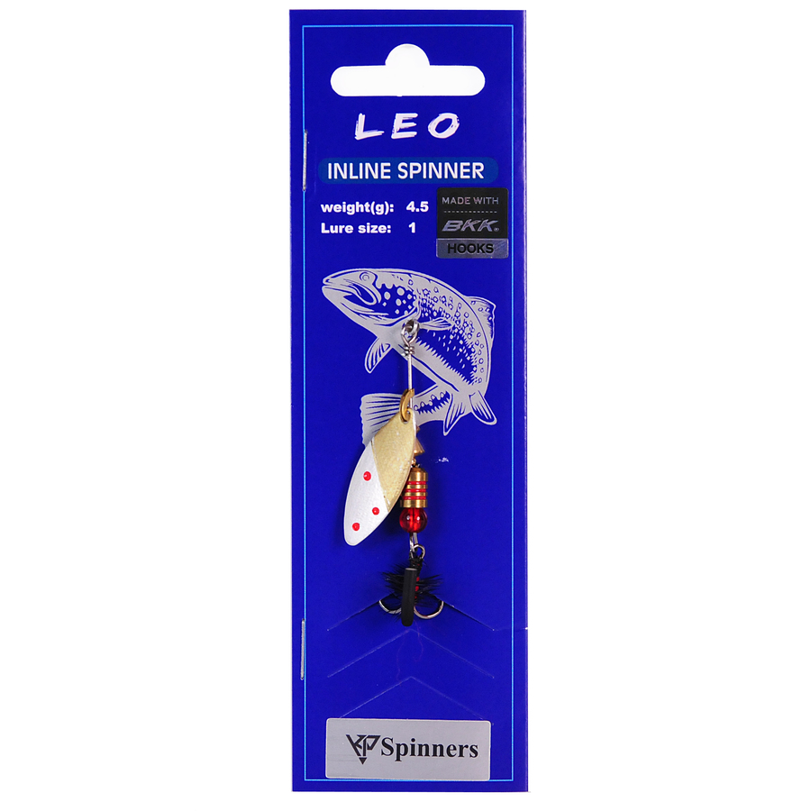 Leo inline spinner with mouche size:1 color 11 4251549190943